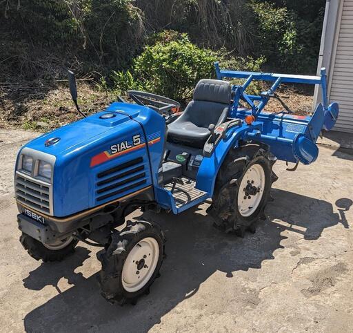 鹿児島発イセキ15馬力トラクターTF5F 農業機械　農業