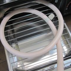 新生活！3か月間保証☆配達有り！13000円（税別）リンナイ ガスコンロ 都市ガス 2021年製 水無片面焼き ホース付