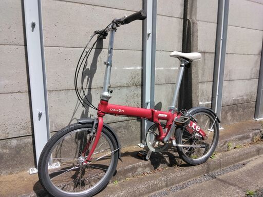 DAHON　Route　ダホン　ルート　折り畳み自転車です。