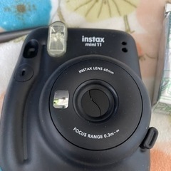 【ネット決済・配送可】instax mini11 フィルム付き