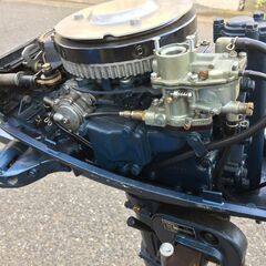 ＹＡＭＡＨＡ　船外機　９A   中古　＋固定台付