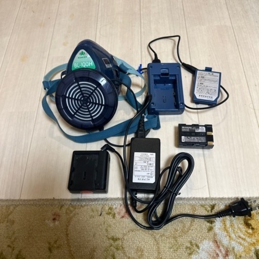 コウケン製電動ファン式マスク