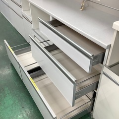 家具ならトレファク吉川店！！ 綾野製作所（AYANO） レンジボード ホワイト