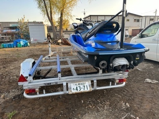 カワサキウルトラ250 2台積みトレーラーセット