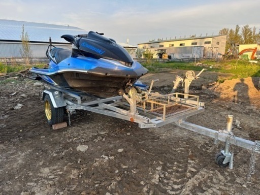 カワサキウルトラ250  2台積みトレーラーセット カワサキウルトラ250 2台積みトレーラーセット