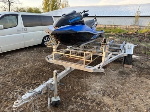カワサキウルトラ250 2台積みトレーラーセット