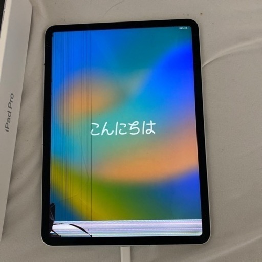 iPadpro11インチ 2020モデル　一部液晶割れ　128GB ※商品説明読んで下さい。