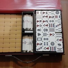 【値下げ】中古☆麻雀牌♪☆　JMTT０５２