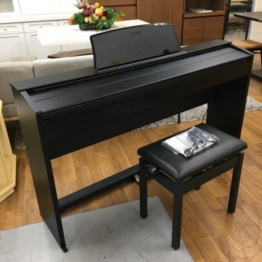 S762 CASIO(カシオ) 88鍵盤 電子ピアノ Privia PX-770BK ブラック