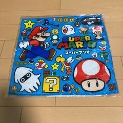 【新品・未使用】　スーパーマリオ　タオルハンカチ