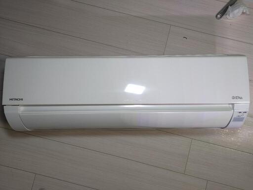 白くまくん　RAS-A22GW 2018年製 室内機\u0026室外機　ポンプダウン済み　中古　エアコン