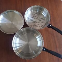 ★インコア★深鍋&スチーマーセット ☆インコア☆深鍋&スチーマーセット