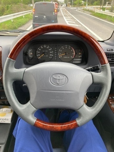 トヨタ　ランドクルーザー95プラド 純正ハンドル
