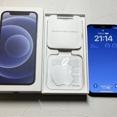 美品　iPhone 12 mini 256GB ブラックSIMフリー 