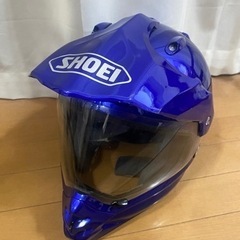 【ネット決済・配送可】SHOEI HORNET オフロードヘルメ...