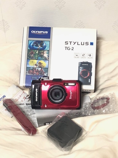 デジカメ◇オリンパスの防水・耐衝撃コンパクトデジタルカメラ◇TG-2