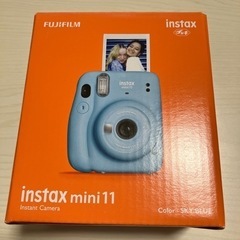 instax mini 11 チェキ スカイブルー