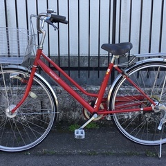整備済・美品車＞◉シティサイクル・27インチ自転車・外装6段変速 LED