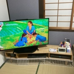 【引渡決定】天然木コーナーテレビボード