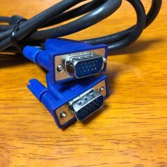 【ネット決済・配送可】VGA-VGA ディスプレイケーブル ミニ...