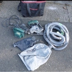 日立工機「小型集塵機&125mm集塵マルノコ機」セット