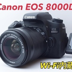 Canon EOS 8000D★超美品★Wi-Fi内蔵★高級エン...