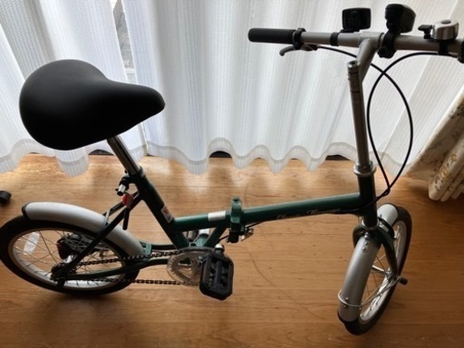 折りたたみ自転車　今お話中の方がいます。