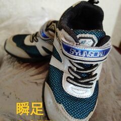 【瞬足】キッズ 靴 16.0cm（EE）