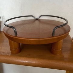 ペット用木製テーブル