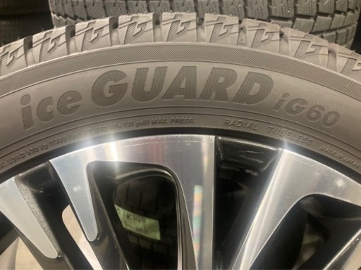 ヤリスクロス純正18ホイール ヨコハマ ice GUARD iG60 アイスガード 6