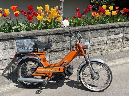 実動モペット（バイク＆自転車）★トモス★オランダ製：２ストローク、50㏄原付