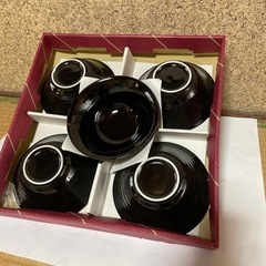 黒色陶器の器　　5個