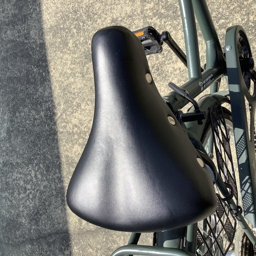 ウェルビー27インチ 6段ギア モスグリーン自転車