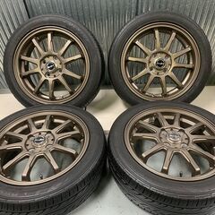 売約済　BLEST　ユーロスポーツ★165/55R15　15インチ　ブロンズカラー　ワゴンR　タントカスタム　N-BOX　スペーシア　ムーヴカスタム