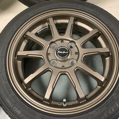 売約済　BLEST　ユーロスポーツ★165/55R15　15インチ　ブロンズカラー　ワゴンR　タントカスタム　N-BOX　スペーシア　ムーヴカスタム