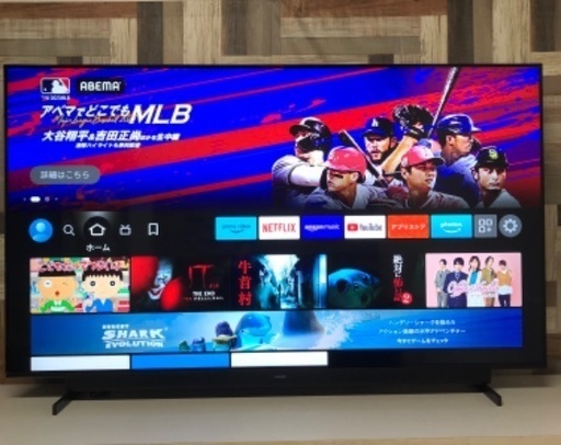 即日受渡❣️去年8月購入4K65型液晶 TV52500円