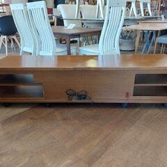 【愛品倶楽部柏店】浜本工芸 No.3100 キャスター付 ＴＶボード 幅180 皇室御用達