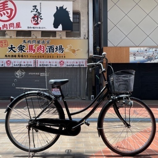 【美品❗️格安中古自転車❗️】 サイモト 26インチ 軽快車 タイヤとチューブ新品 他にも中古自転車出してます