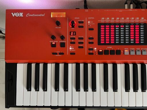 VOX Continental 73　コンボキーボード