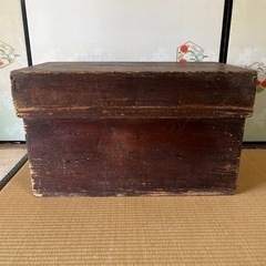 【決まりました】古い木箱