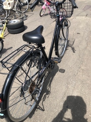 J20 【大阪堺市/取引】中古 27インチ 6段変速 ノーパンクタイヤ仕様 美 27