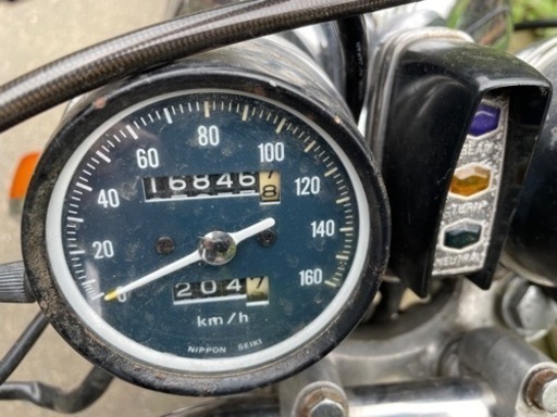 HONDA cb250 セニア　79年式？