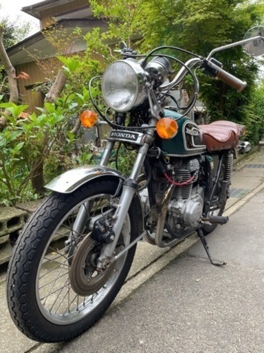 HONDA cb250 セニア　79年式？