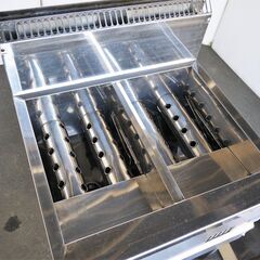 【ヤ取終了5/8】≪yt659ジ≫ マルゼン ガスフライヤー MGF-C13WK 都市ガス用 2017年 油量13Lx2槽 涼厨シリーズ 業務用/揚物機 現状品 50504-11 