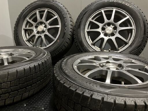 DUNLOP WINTER MAXX WM02 195/65R15】スタッドレス【Claire 15インチ