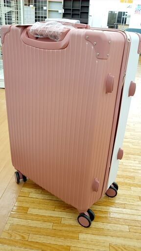 ★ジモティ割あり★  キャリーケース ピンク H71×D27×W45 クリーニング済み YJ086