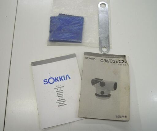 現状品 SOKKIA 自動レベル C３1 測量機 ソキア ケース付き 札幌市 厚別区 現状品 SOKKIA 自動レベル C31 測量機 ソキア ケース付き 札幌市 厚別区