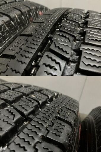 【TOYO DELVEX 934 195/80R15 103/101L LT】スタッドレス【トヨタ 200系ハイエース 純正ホイール 15インチ 6J6HPCD139.7+35】　(TD929) クレジットカード QRコード決済可能