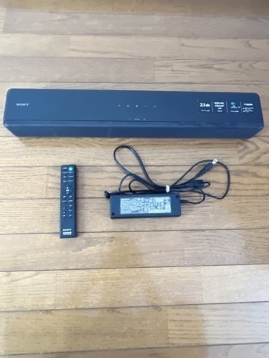 ソニー コンパクト サウンドバー HT-S200F B ブラック サブウーファー内蔵 HDMI フロントサラウンド