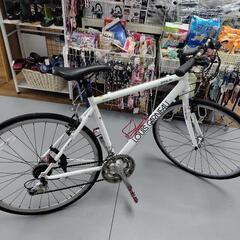 J006★使用感有り★クロスバイク★LOUISGARNEAU★AL6061★2✕8段